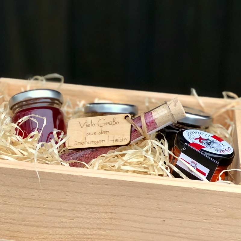 Präsentkorb Lüneburger Heide